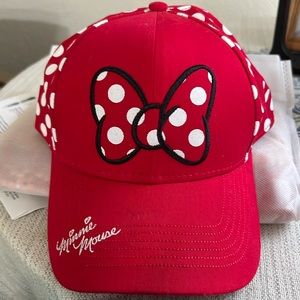 Women’s Disney-official, Minnie Mouse baseball cal. Never worn